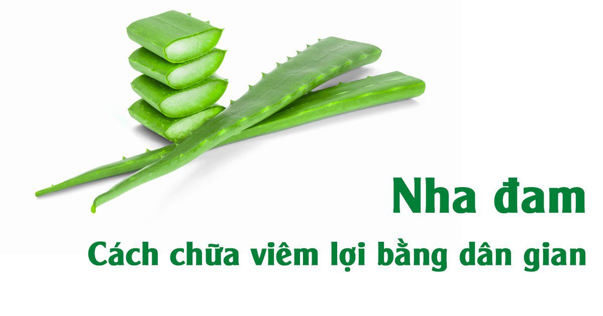 Nha đam -cách chữa viêm lợi bằng dân gian