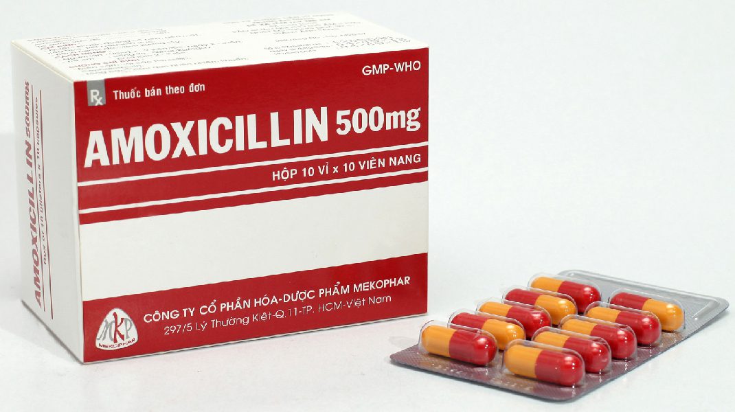 Kháng sinh chống viêm amoxicillin